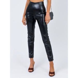 PRINCESS POLLY LYRA PANTS BLACK